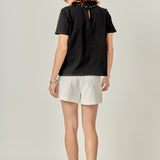 Bow Bead Detail Top