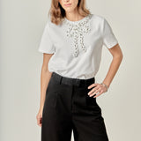 Bow Bead Detail Top