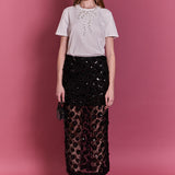 Bow Bead Detail Top