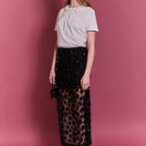 Bow Bead Detail Top