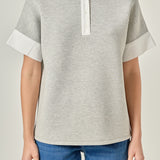Scuba Collar Sweatshirt
