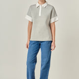 Scuba Collar Sweatshirt