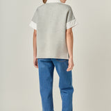 Scuba Collar Sweatshirt