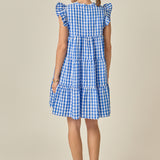 Printed Babydoll Dress