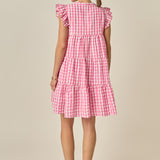 Printed Babydoll Dress