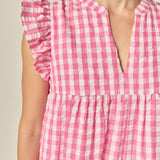Printed Babydoll Dress