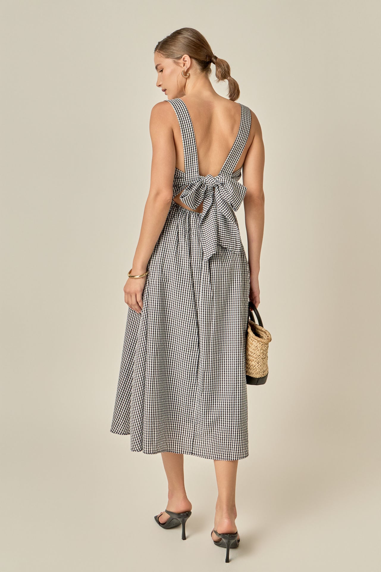 gingham formal dress Effortlessly Elegant Gown
