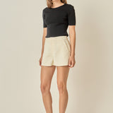 Chloe Textured Shorts