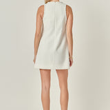 Textured Mini Dress