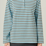 Stripe Collar Sweatshirt