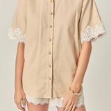 Linen Lace Shirt