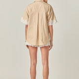 Linen Lace Shirt