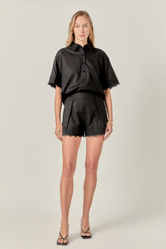Linen Lace Shirt