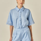 Linen Lace Shirt