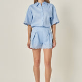 Linen Lace Shirt