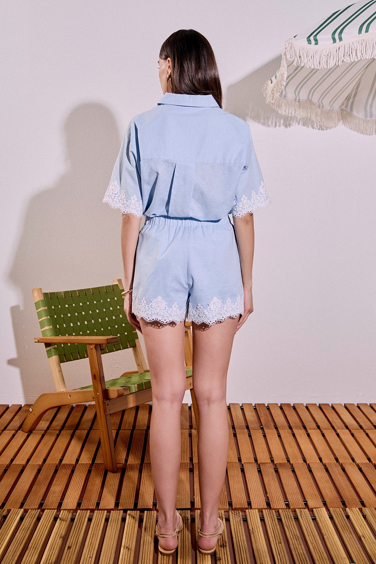 Linen Lace Shirt – English Factory