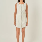 Linen Sleeveless Mini Dress