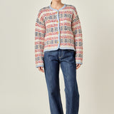 Textured Stripe Jacket