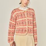 Textured Stripe Jacket