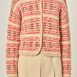 Textured Stripe Jacket