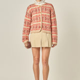 Textured Stripe Jacket