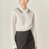 Collar Pointed Shirt