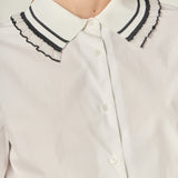 Collar Pointed Shirt