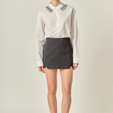 Collar Pointed Shirt