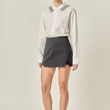 Collar Pointed Shirt