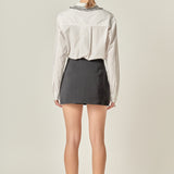 Collar Pointed Shirt
