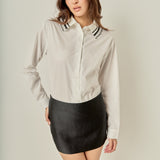 Collar Pointed Shirt