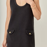 Sleeveless Knit Mini Dress