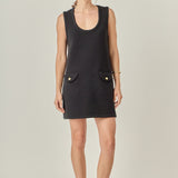 Sleeveless Knit Mini Dress
