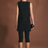 Sleeveless Knit Mini Dress
