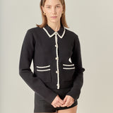 Scalloped Detailed Cardigan