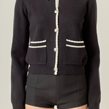 Scalloped Detailed Cardigan