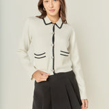 Scalloped Detailed Cardigan