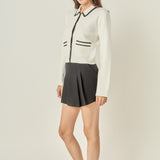 Scalloped Detailed Cardigan