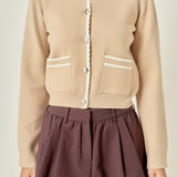 Scalloped Detailed Cardigan
