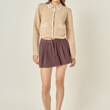 Scalloped Detailed Cardigan