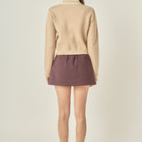 Scalloped Detailed Cardigan