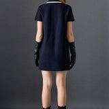 Scallop Detailed Mini Dress