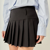 Pleated Skort