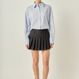 Pleated Skort