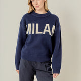 Lettering Sweater