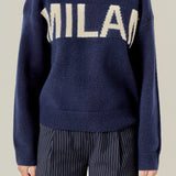 Lettering Sweater