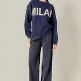 Lettering Sweater
