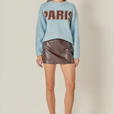 Lettering Sweater