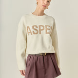 Lettering Sweater