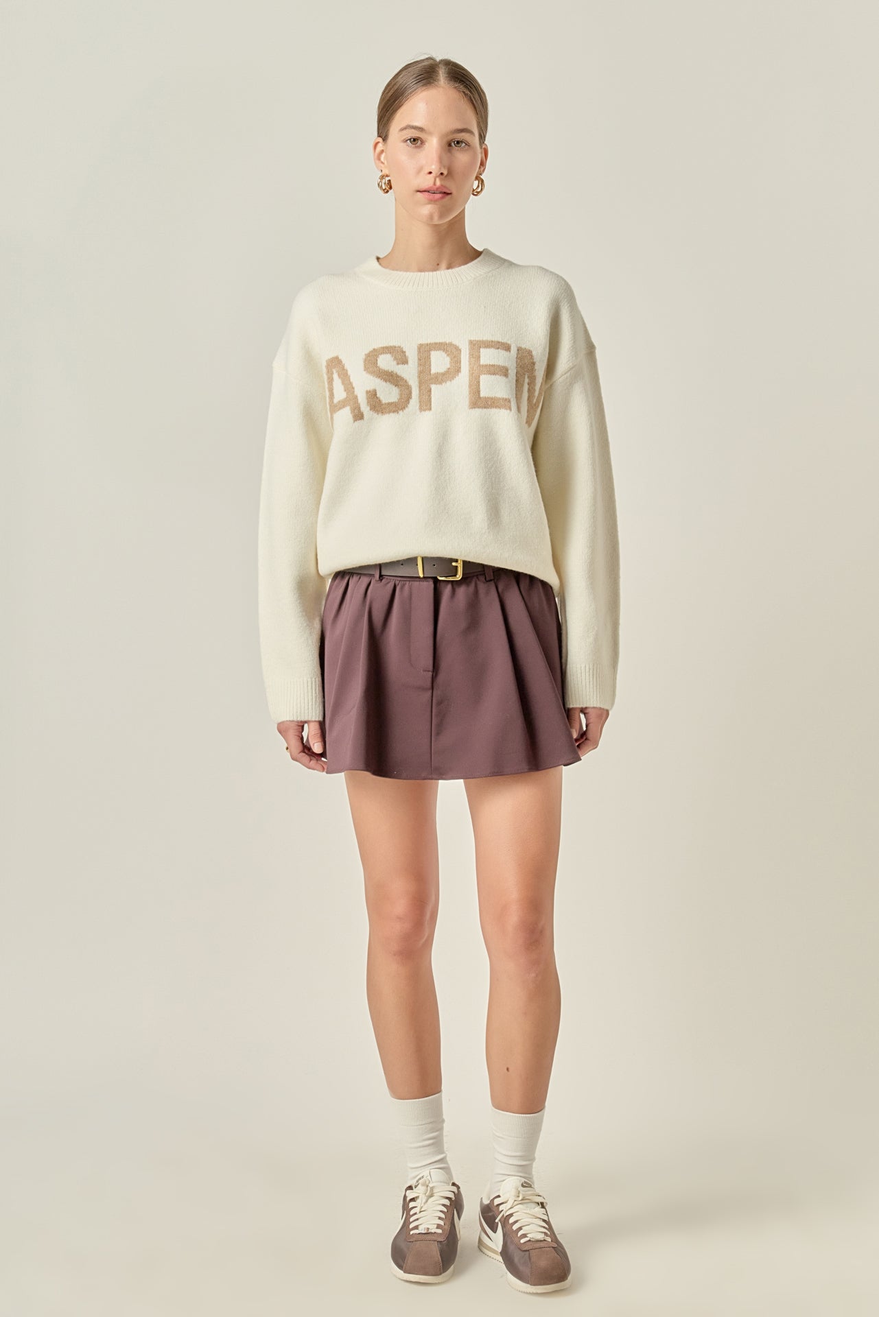 Lettering Sweater